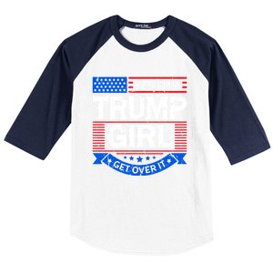 Yes IM A Trump Get Over It Trump For President Gift Baseball Sleeve Shirt