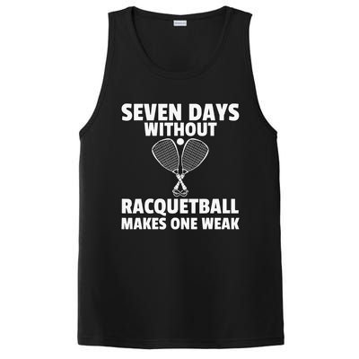 Yes I'm A Rocket Scientist Funny Tennis Player Racquetball P PosiCharge Competitor Tank