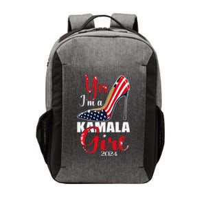 Yes IM A Kamala Stilettos High Heel Harris 2024 Vote Vector Backpack