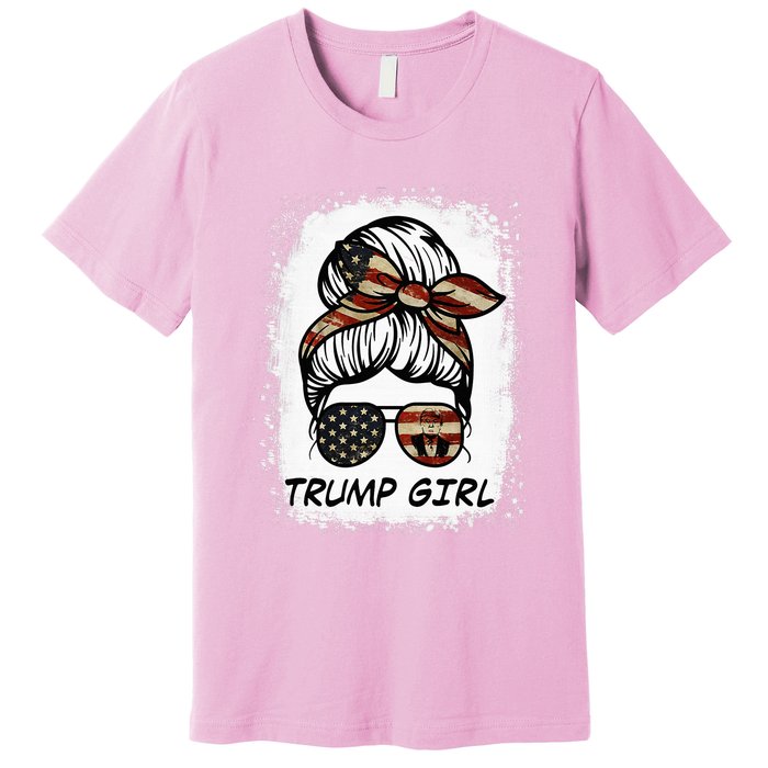 Yes IM A Trump Girl Get Over It Trump 2024 Election Gifts Premium T-Shirt