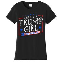 Yes IM A Trump Girl Get Over It Gifts For Trump Supporter Women's T-Shirt