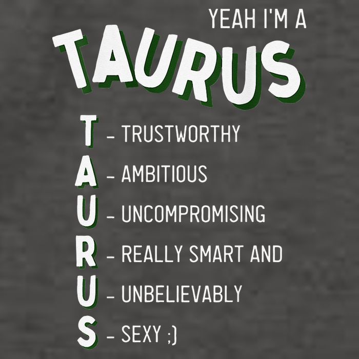 Yeah I'm a Taurus Zodiac Vector Backpack