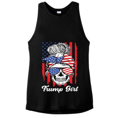 Yes IM A Trump IM Still A Trump Great Gift Ladies PosiCharge Tri-Blend Wicking Tank