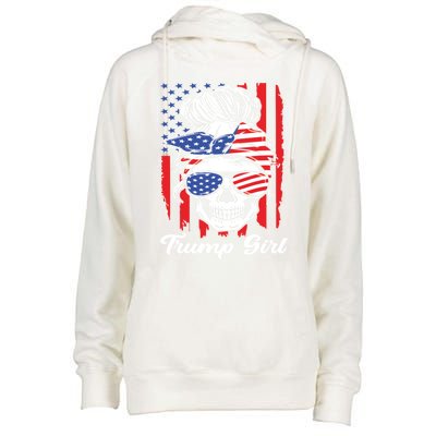 Yes IM A Trump IM Still A Trump Great Gift Womens Funnel Neck Pullover Hood