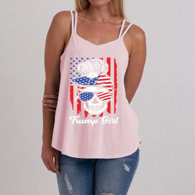 Yes IM A Trump IM Still A Trump Great Gift Women's Strappy Tank