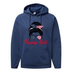 Yes IM A Trump IM Still A Trump Meaningful Gift Performance Fleece Hoodie