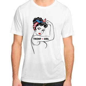 Yes IM A Trump Girl Get Over It Trump 2024 Election Gifts Adult ChromaSoft Performance T-Shirt