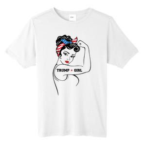 Yes IM A Trump Girl Get Over It Trump 2024 Election Gifts Tall Fusion ChromaSoft Performance T-Shirt