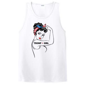 Yes IM A Trump Girl Get Over It Trump 2024 Election Gifts PosiCharge Competitor Tank