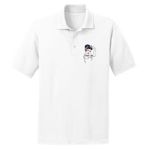 Yes IM A Trump Girl Get Over It Trump 2024 Election Gifts PosiCharge RacerMesh Polo