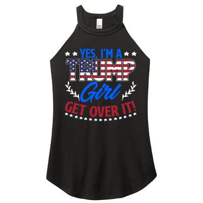 Yes IM A Trump Election Support Trump President Gift Women's Perfect Tri Rocker Tank