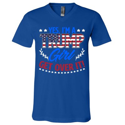 Yes IM A Trump Election Support Trump President Gift V-Neck T-Shirt