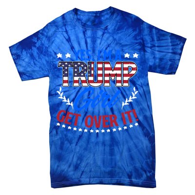 Yes IM A Trump Election Support Trump President Gift Tie-Dye T-Shirt