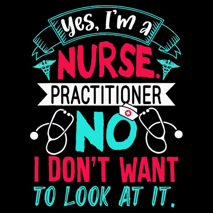 Yes I'm A Nurse Practitioner No Don't Want to Look Funny 16 in Basic Backpack