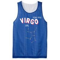 Yeah Im A Virgo Zodiac Funny Gift Mesh Reversible Basketball Jersey Tank