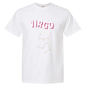 Yeah Im A Virgo Zodiac Funny Gift Garment-Dyed Heavyweight T-Shirt