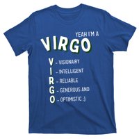 Yeah Im A Virgo Zodiac Gift T-Shirt