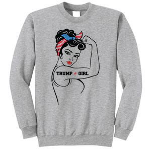 Yes Im A Trump Girl Get Over It Trump 2024 Election Gifts Sweatshirt