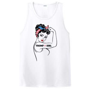 Yes Im A Trump Girl Get Over It Trump 2024 Election Gifts PosiCharge Competitor Tank