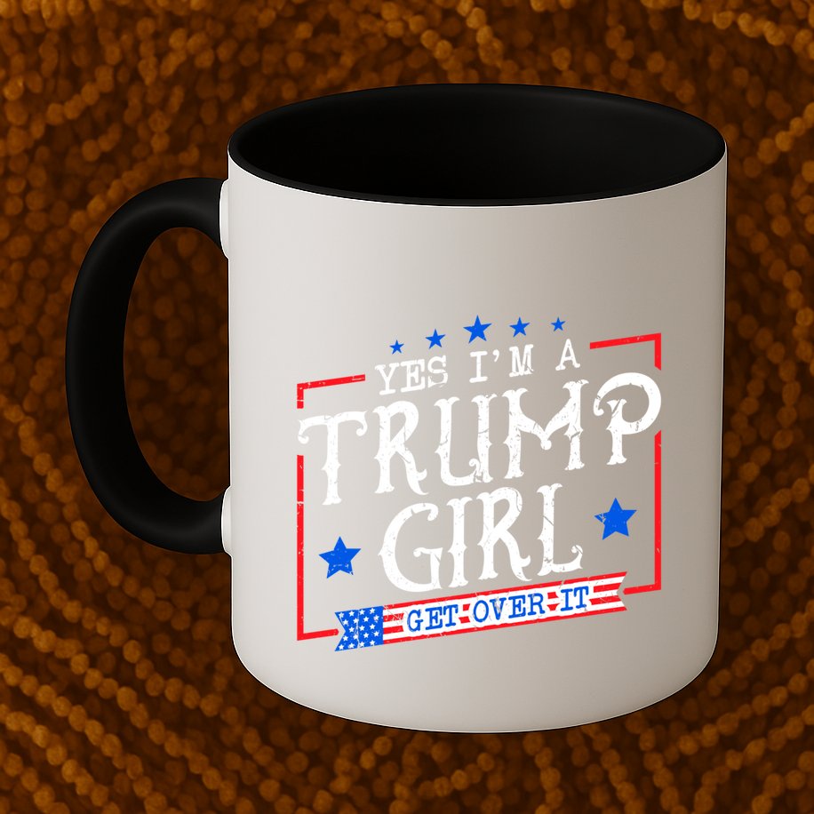 Yes IM A Trump Get Over It Funny Gift For Trump Supporter Gift Mug
