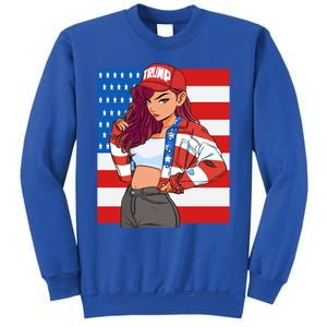 Yes IM A Trump Donald Trump Patriotic Republican 2024 Cute Gift Sweatshirt