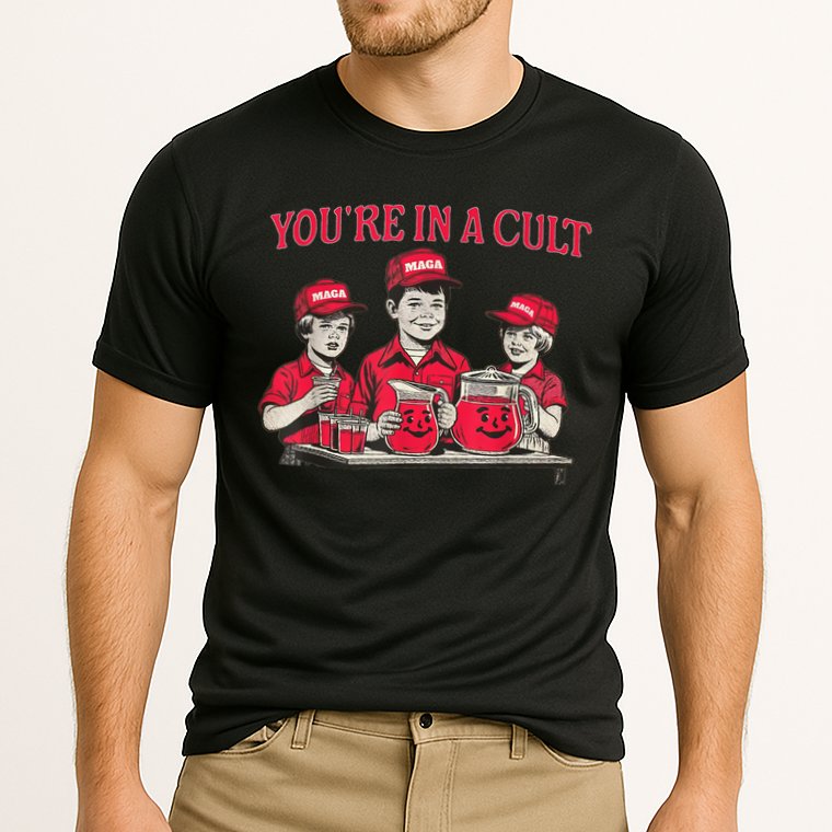 You're In A Cult  Cooling Performance Crew T-Shirt