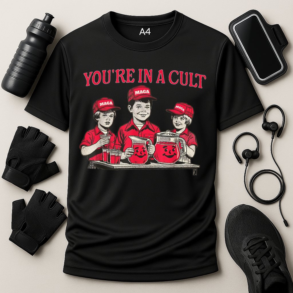 You're In A Cult  Cooling Performance Crew T-Shirt