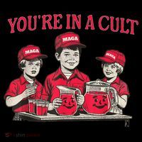 You're In A Cult  Women's V-Neck T-Shirt