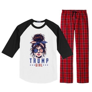 Yes IM A Trump Get Over It Trump 2024 Election Gift Raglan Sleeve Pajama Set