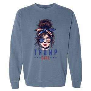 Yes IM A Trump Get Over It Trump 2024 Election Gift Garment-Dyed Sweatshirt