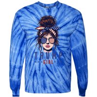 Yes IM A Trump Get Over It Trump 2024 Election Gift Tie-Dye Long Sleeve Shirt