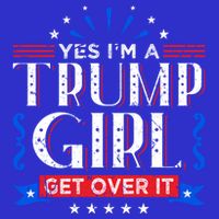 Yes IM A Trump Get Over It Funny Gift For Trump Fan Funny Gift Apron