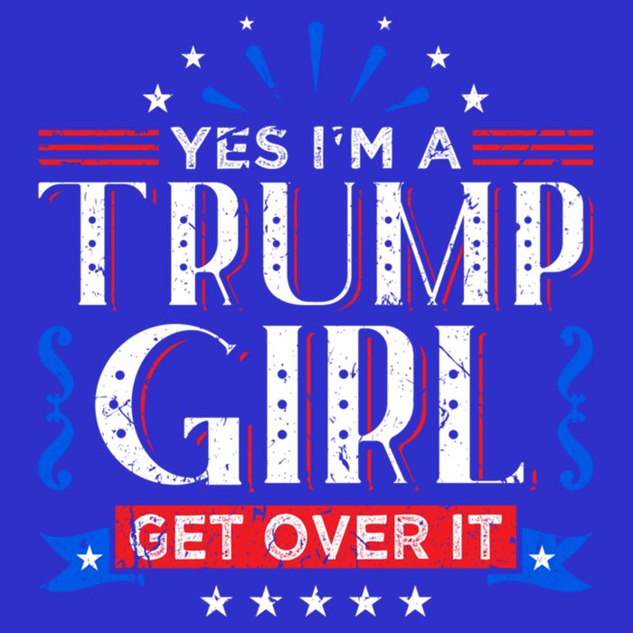 Yes IM A Trump Get Over It Funny Gift For Trump Fan Funny Gift Apron