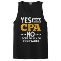 Yes Im A CPA No I Dont Wanna Do Your Taxes Funny CPA PosiCharge Competitor Tank