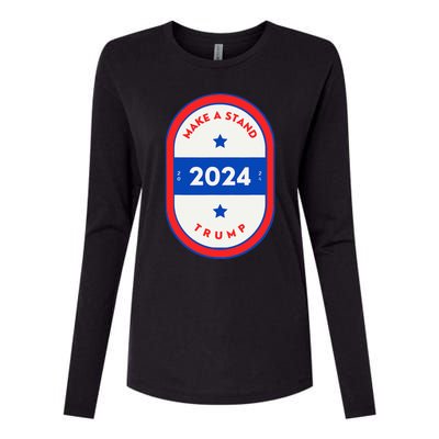 Yes I'm A Trump Get Over It Trump 2024 Election Womens Cotton Relaxed Long Sleeve T-Shirt