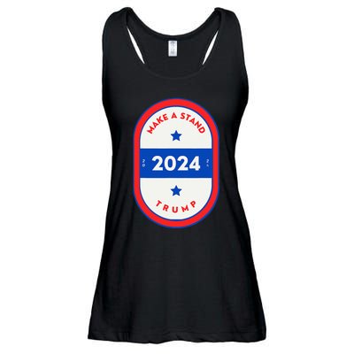 Yes I'm A Trump Get Over It Trump 2024 Election Ladies Essential Flowy Tank