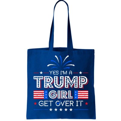 Yes IM A Trump Get Over It Presidential Politics Trump Gift Tote Bag