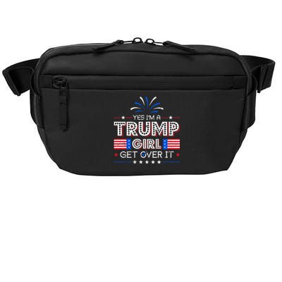 Yes IM A Trump Get Over It Presidential Politics Trump Gift Crossbody Pack