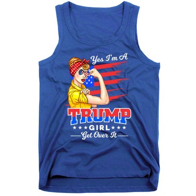 Yes IM A Trump Get Over Igift Trump 2020 Gift Tank Top