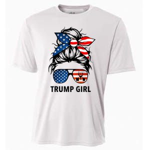 Yes I'm A Trump Girl Get Over It Gift Trump 2024 Election Gifts Cooling Performance Crew T-Shirt