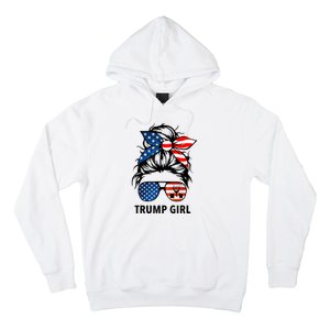 Yes I'm A Trump Girl Get Over It Gift Trump 2024 Election Gifts Hoodie