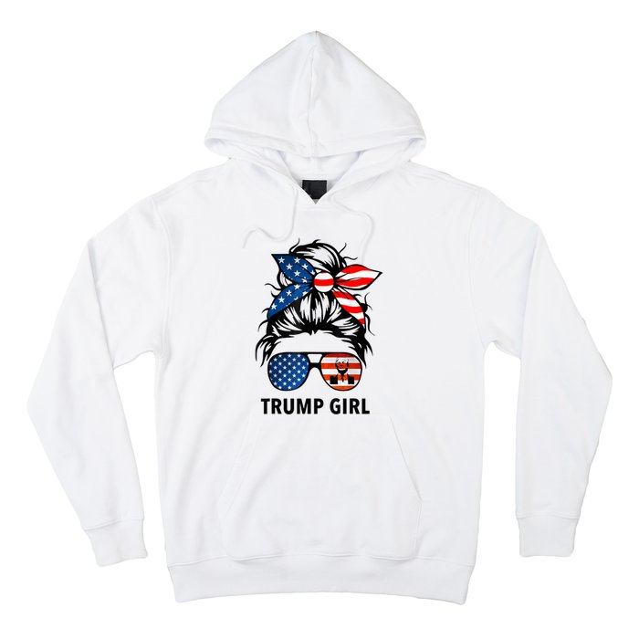 Yes I'm A Trump Girl Get Over It Gift Trump 2024 Election Gifts Hoodie