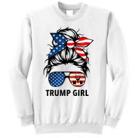 Yes I'm A Trump Girl Get Over It Gift Trump 2024 Election Gifts Sweatshirt