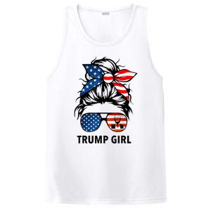 Yes I'm A Trump Girl Get Over It Gift Trump 2024 Election Gifts PosiCharge Competitor Tank