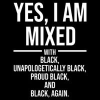 Yes I Am Mixed With Black Unapologetically Black Proud Black And Black Again Wool Snapback Cap