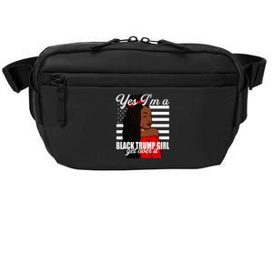 Yes Im A Black Trump Girl African American For Trump Crossbody Pack