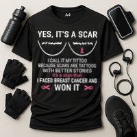 Yes ItS A Scar I Call It My Tittoo Performance Shirt