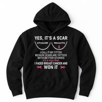 Yes ItS A Scar I Call It My Tittoo Hoodie