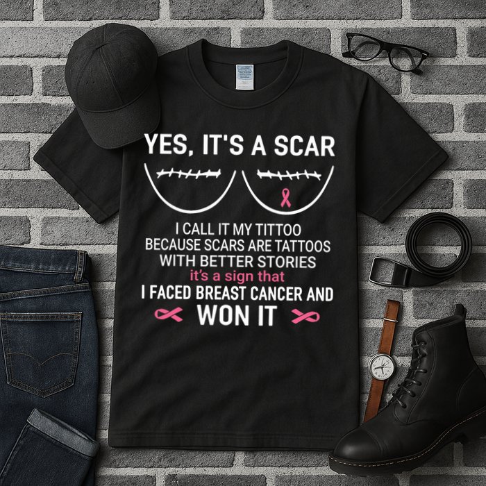 Yes ItS A Scar I Call It My Tittoo Tall T-Shirt