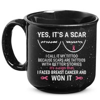 Yes ItS A Scar I Call It My Tittoo 15oz Campfire Ceramic Mug